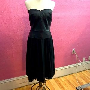 Eloquii black dress.  Strapless NWT